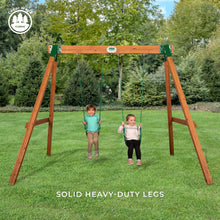 Charger l&#39;image dans la galerie, Heavy Duty Durango Swing Set Front
