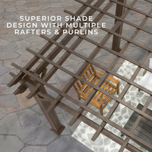 Load image into Gallery viewer, 12x10 Ashford Traditional Steel Pergola Top
