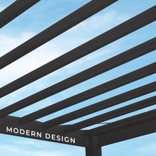Load image into Gallery viewer, 16x12 Trenton Modern Steel Pergola Design
