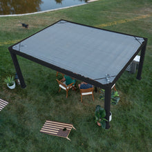 Load image into Gallery viewer, 16x12 Trenton Modern Steel Pergola Top View
