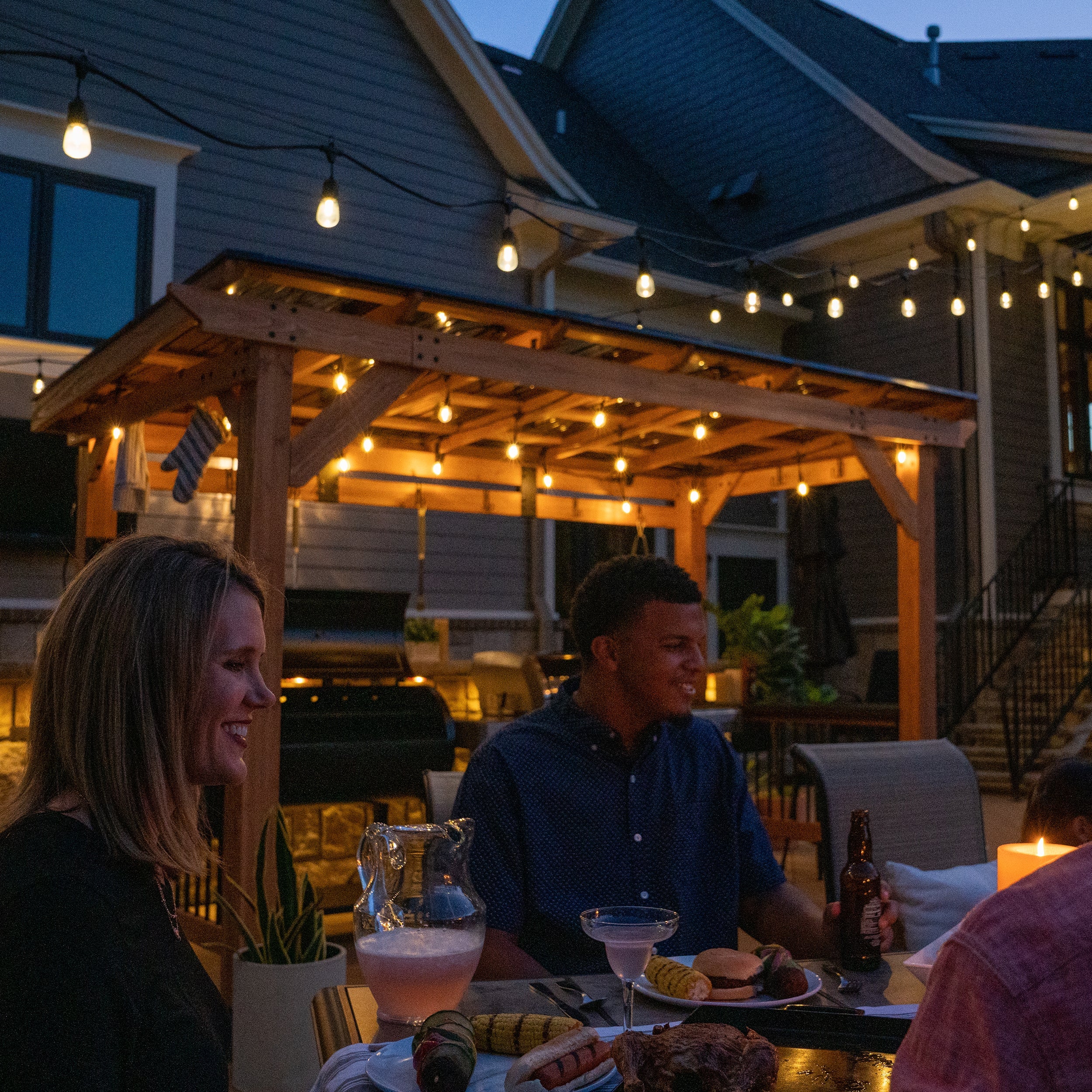 Saxony XL Grill Gazebo Electric