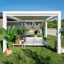 Load image into Gallery viewer, 14x10 Windham Modern Steel Pergola Side
