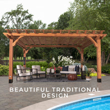 Load image into Gallery viewer, 4.9m x 3.6m Beaumont Pergola (16ft x 12ft)
