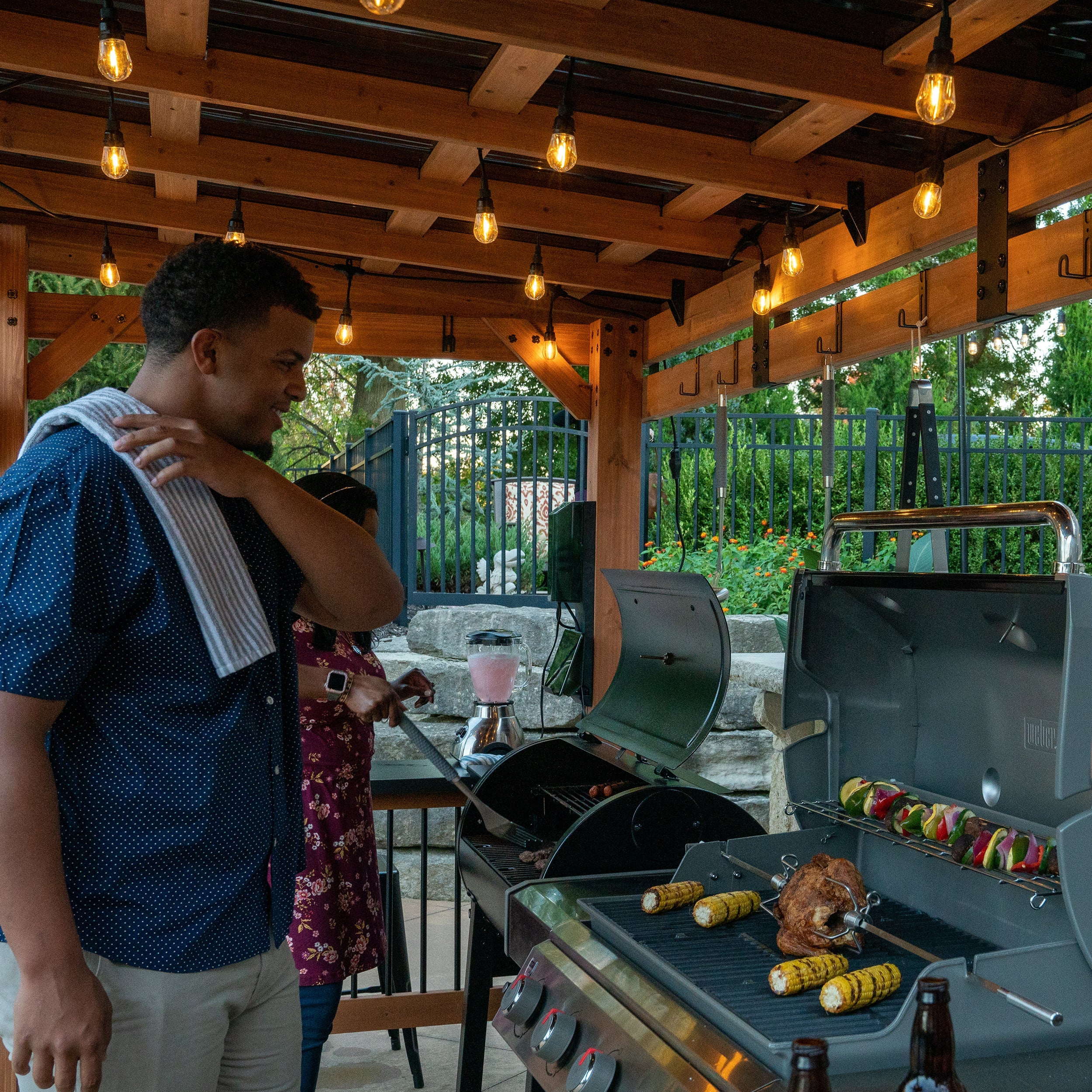 Saxony XL Grill Gazebo Roof