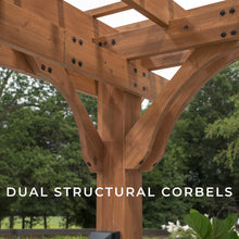Load image into Gallery viewer, 4.9m x 3.6m Beaumont Pergola (16ft x 12ft)
