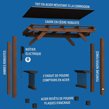 Load image into Gallery viewer, Saxony Grill Gazebo French
