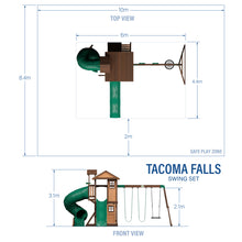 Load image into Gallery viewer, Tacoma Falls Diagram Metric
