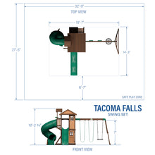 Load image into Gallery viewer, Tacoma Falls Diagram
