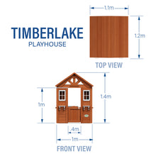 Load image into Gallery viewer, Timberlake Playhouse Diagram Metric
