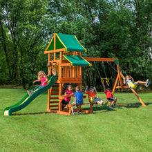 Charger l&#39;image dans la galerie, Backyard Discovery Playsets - Tucson Wooden Swing Set#main

